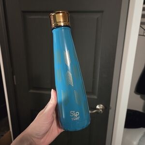 Sip by S'well Teal and Gold Water Bottle